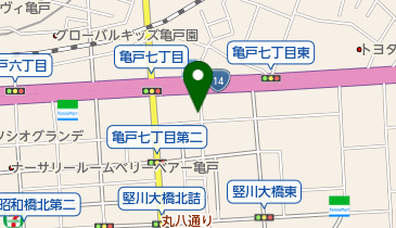 かどやの地図画像