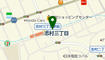 金太郎ラーメンの地図画像