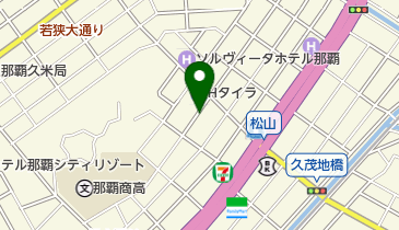 風風ラーメン (松山店)の地図画像