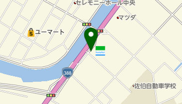 ラーメン香月の地図画像