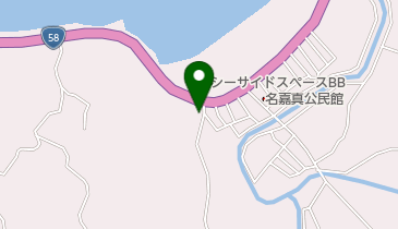 金月そば (恩納店)の地図画像