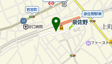 ラーメンASAHIの地図画像