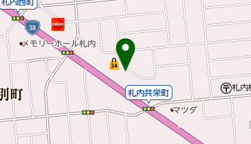 らーめん二代目ぼたんの地図画像