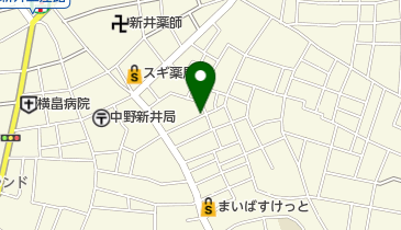 五香菜館の地図画像