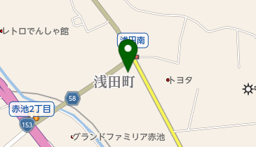 来楽軒 (赤池店)の地図画像