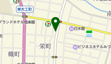 中華そば 千里の地図画像