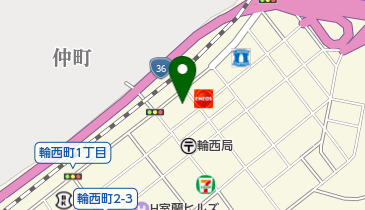 GUN助ラーメンの地図画像