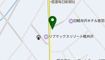 赤坂榮林 (軽井沢店)の地図画像