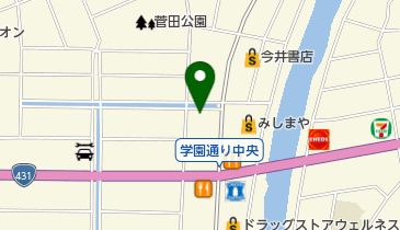 情熱中華食堂 炎の地図画像