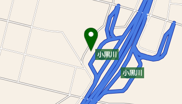小黒川パーキングエリア 上り線スナックコーナーの地図画像