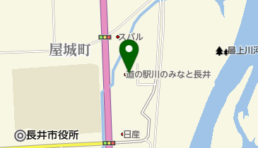 川のみなとレストラン ラ・ベールの地図画像