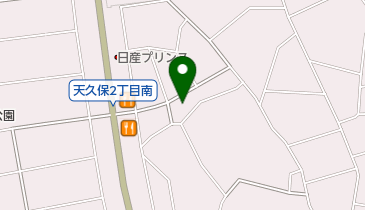 ラーメン異国龍の地図画像