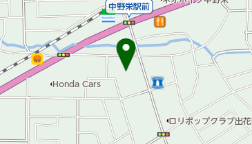 拉麺 そらたつの地図画像