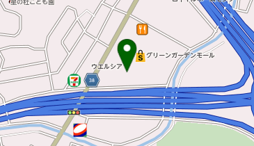 北神戸ぽかぽか温泉お食事処の地図画像