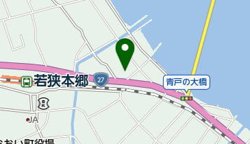 小浜ラーメンの地図画像