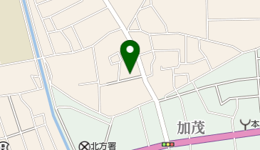 大衆食堂まつの地図画像