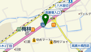 津香飯店の地図画像