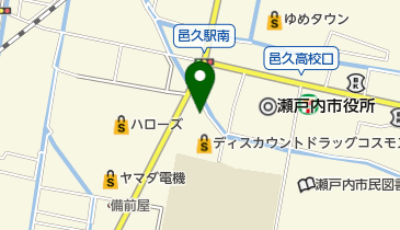 台湾料理 天福 (邑久支店)の地図画像