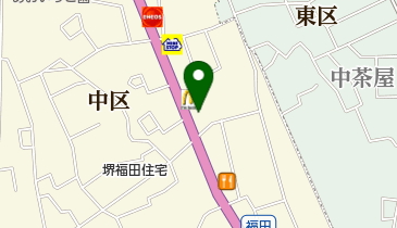 丸源ラーメン (堺福田店)の地図画像