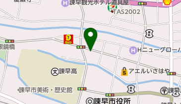 虎辰の地図画像