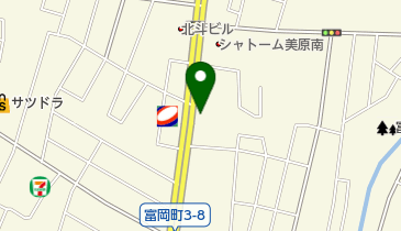 煮干し豚骨中華そば専門店 八四六製麺所の地図画像