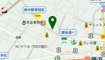 地獄の担担麺 天竜 (藤沢店)の地図画像
