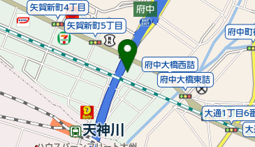 焼肉 三甲の地図画像