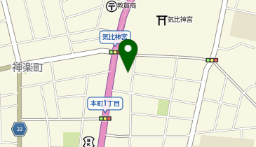 家系拉麺 楽月の地図画像