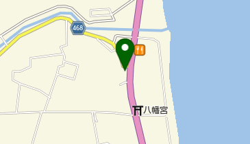 銀麺の地図画像