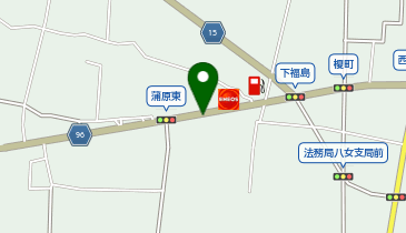 大龍一番 (八女店)の地図画像