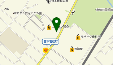 丸源ラーメン (岸和田店)の地図画像