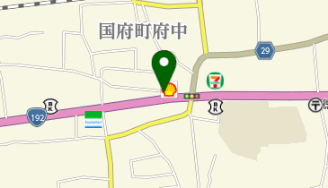 中華そば 土佐の地図画像