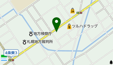 ラーメンさんぱち (岩見沢店)の地図画像