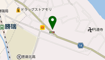 中華そば いのたに (北島店)の地図画像