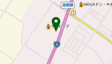 台湾美食城の地図画像