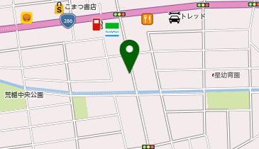 麺道 自然やの地図画像