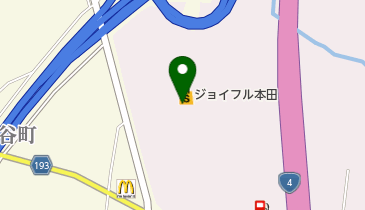 長崎ちゃんぽん リンガーハット (ジョイフル本田宇都宮店)の地図画像