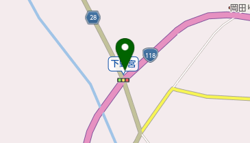 水車めんの地図画像