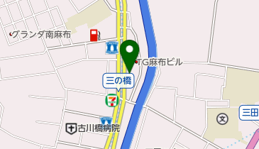 麻布ラーメン (本店)の地図画像