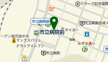 ラーメン専門 天満の地図画像