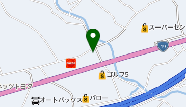 らーめんえびす 中津川の地図画像
