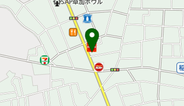 ニュータンタン草加の地図画像