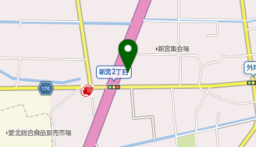 ゆで太郎 (大口町店)の地図画像