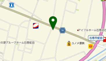 米澤ラーメンの地図画像