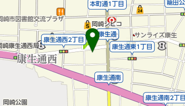 麺専門店 メンヤの地図画像