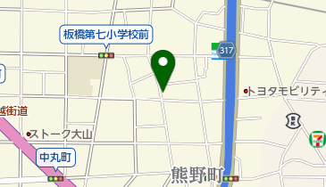 中華わくいの地図画像