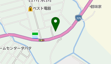 町中華酒場もとなりの地図画像