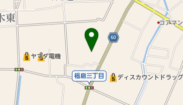 さんわラーメンの地図画像