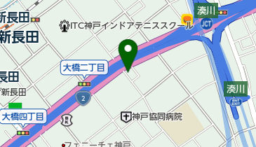 薩摩羅麺 (神戸栄光店)の地図画像