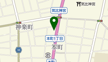 めん屋ここの地図画像